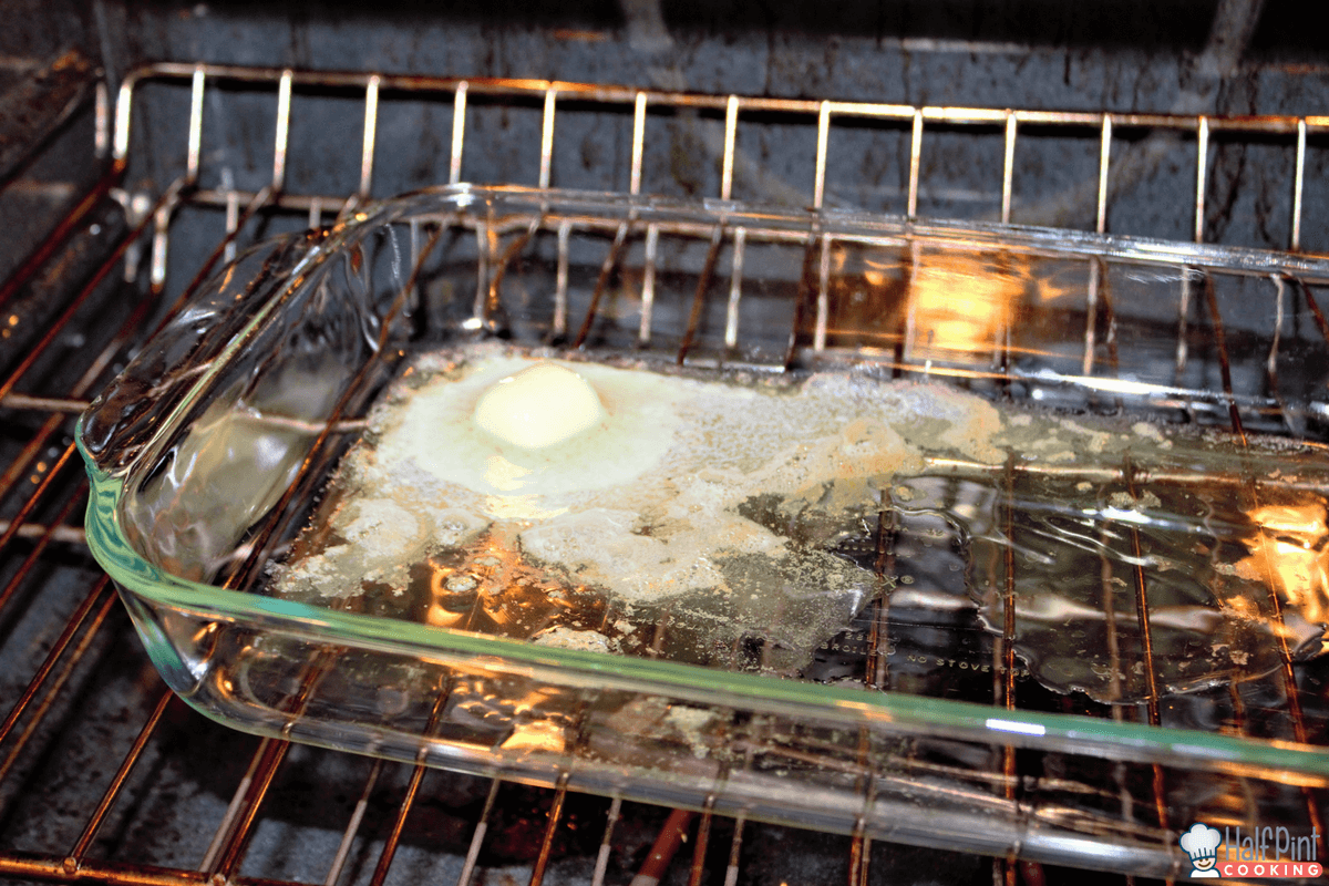 german oven-butter in ove