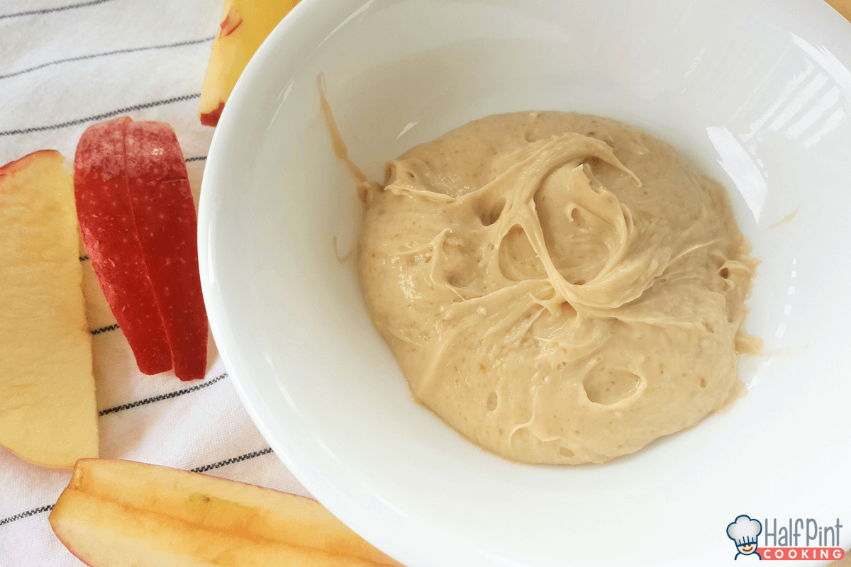 apple dip-plain with apples