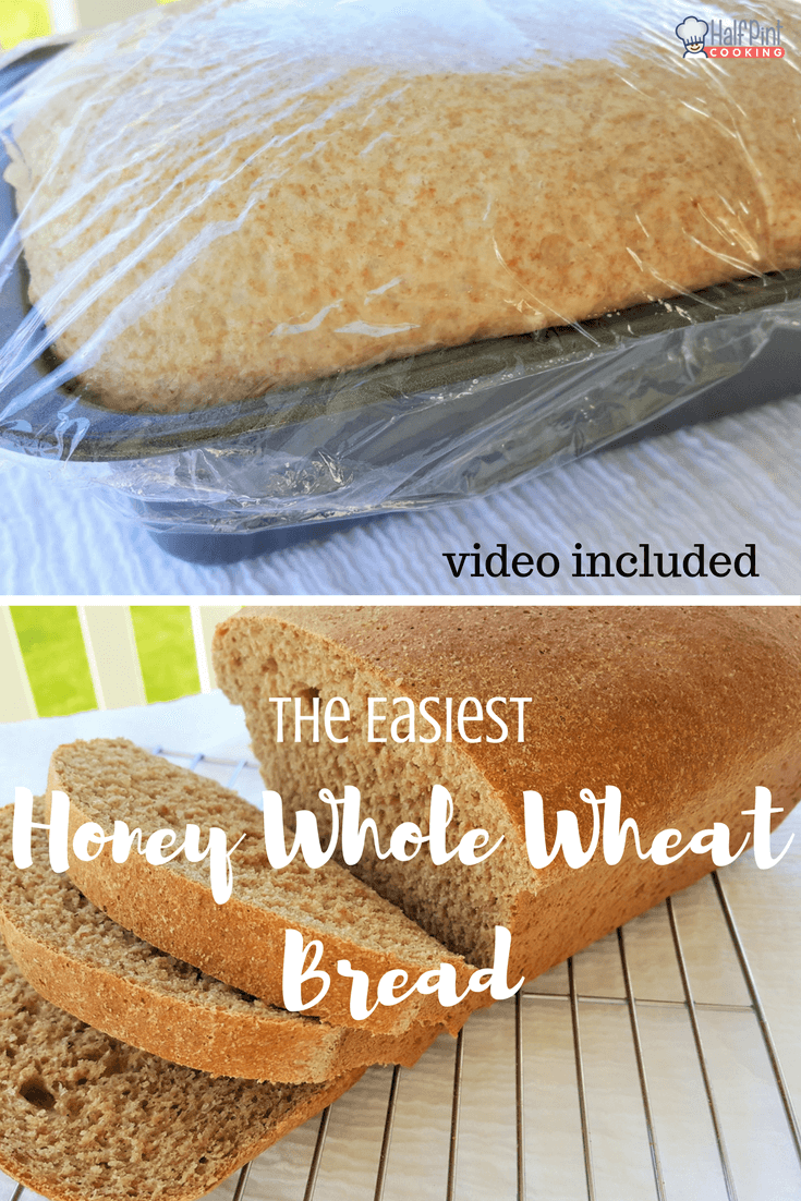 honey whole wheat bread-pinterest