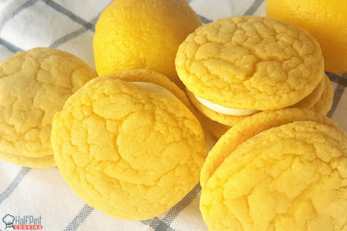 lemon oreo cookies-1