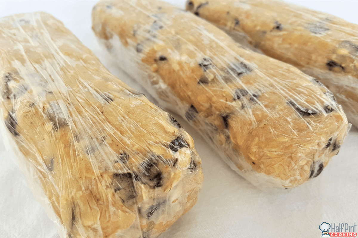 oatmeal toffee cookies-logs