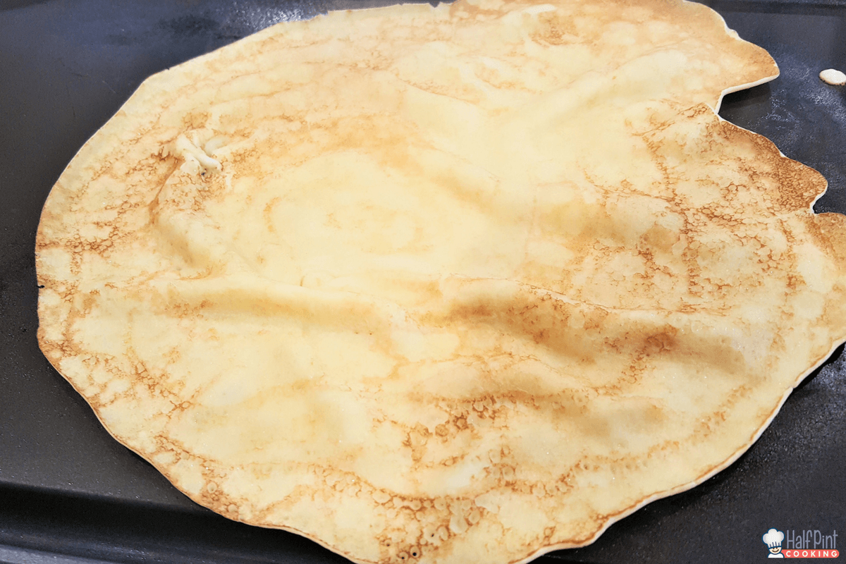 swedish pancakes-griddle cooked